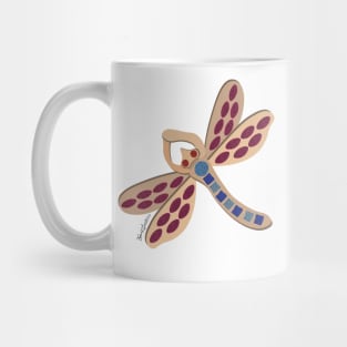 The Dragonfly in Her Hair Mug